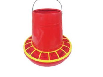 Comedero tolva de 6 kg con rejilla plana
