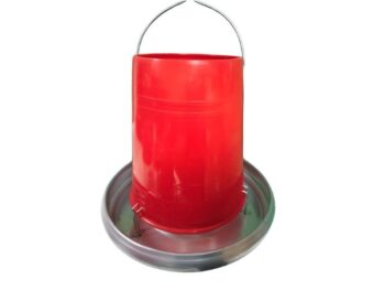 Comedero tolva puro metal de 6 kg